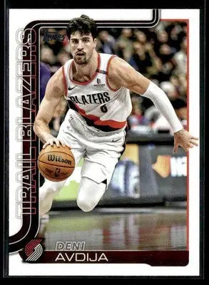 2025-26 Topps Deni Avdija #125 Portland Trail Blazers