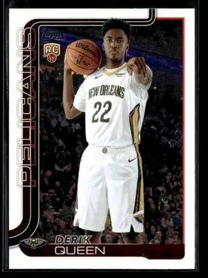 2025-26 Topps Derik Queen #213 RC New Orleans Pelicans