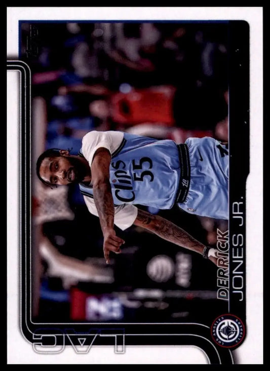 2025-26 Topps Derrick Jones Jr #148 Los Angeles Clippers Basketball Card NBA
