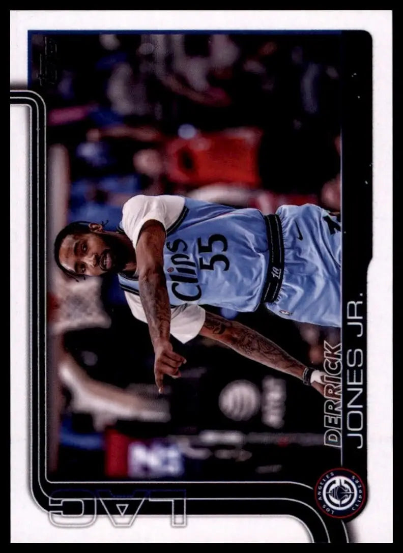 2025-26 Topps Derrick Jones Jr #148 Los Angeles Clippers Basketball Card NBA
