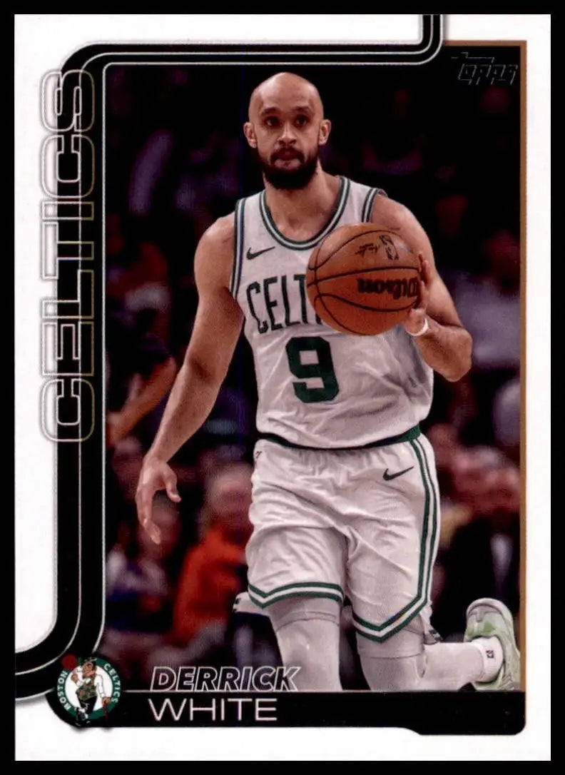 2025-26 Topps Derrick White #6 Boston Celtics Basketball Card NBA Sports