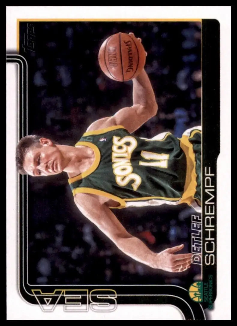 2025-26 Topps Detlef Schrempf #270 Seattle Supersonics Basketball Card NBA Sport - Basketball Card Single