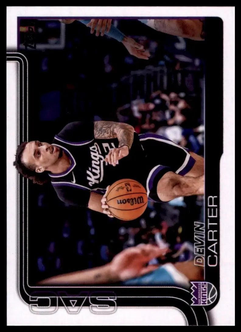 2025-26 Topps Devin Carter #165 Sacramento Kings Basketball Card NBA Sports