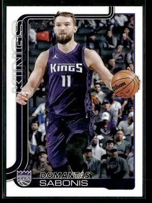 2025-26 Topps Domantas Sabonis #167 Sacramento Kings