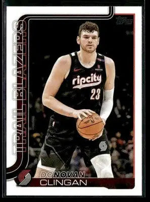 2025-26 Topps Donovan Clingan #126 Portland Trail Blazers