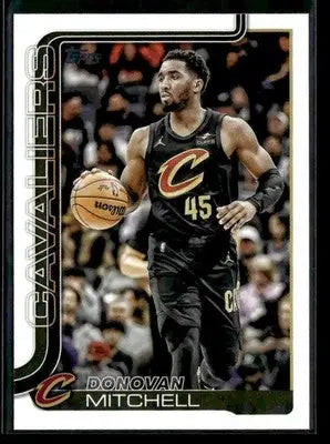 2025-26 Topps Donovan Mitchell #80 Base Cleveland Cavaliers