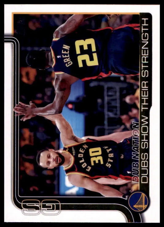 2025-26 Topps Dub Nation #291 Golden State Warriors Basketball Card NBA Sports