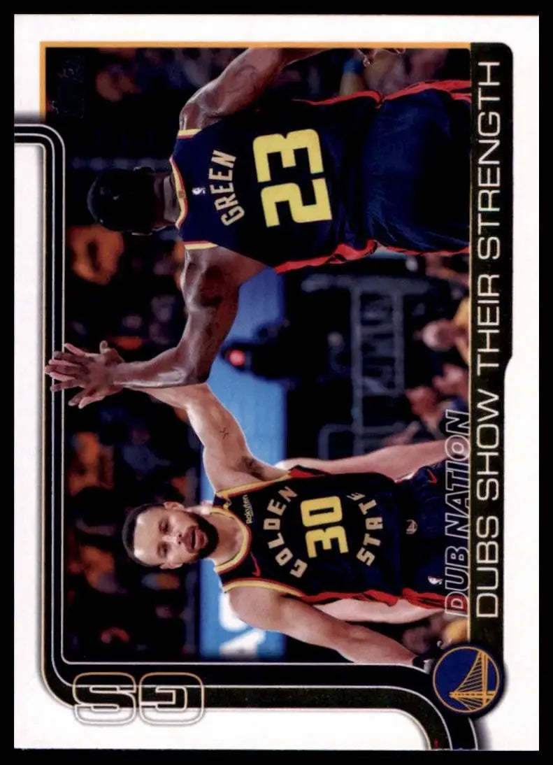 2025-26 Topps Dub Nation #291 Golden State Warriors Basketball Card NBA Sports - Basketball Card Single