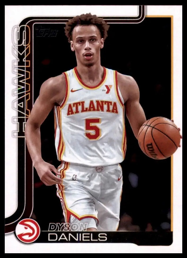 2025-26 Topps Dyson Daniels #64 Atlanta Hawks Basketball Card NBA Sports - Basketball Card Single