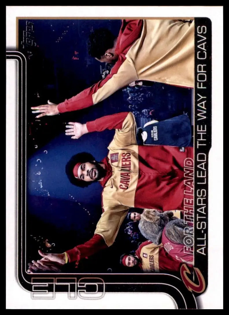 2025-26 Topps For The Land #278 Cleveland Cavaliers Basketball Card NBA Sports - Basketball Card Single