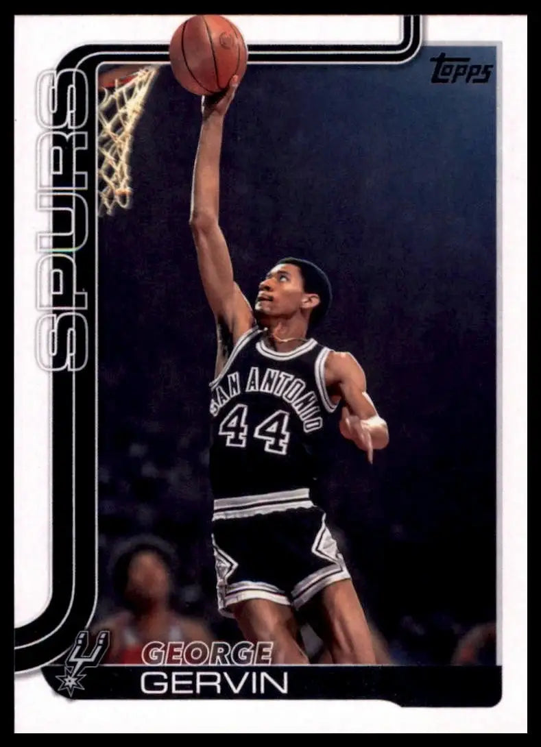 2025-26 Topps George Gervin #265 San Antonio Spurs Basketball Card NBA Sports - Basketball Card Single