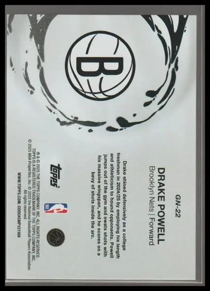 2025-26 Topps #GN-2 Dylan Harper Generation Now - Basketball Card Single