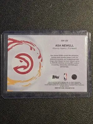 2025-26 Topps #GN-23 Asa Newell Generation Now - Basketball Card Single