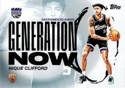 2025-26 Topps #GN-24 Nique Clifford Generation Now - Basketball Card Single