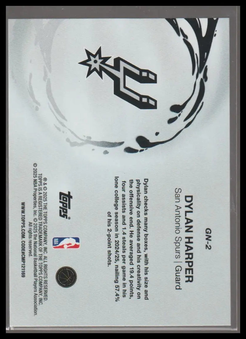 2025-26 Topps #GN-27 Danny Wolf Generation Now - Basketball Card Single
