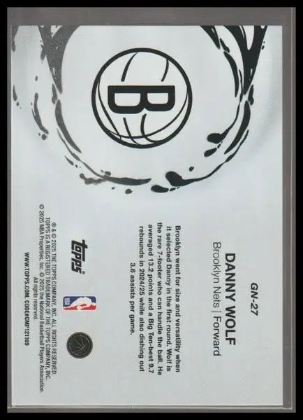 2025-26 Topps #GN-8 Egor Dëmin Generation Now - Basketball Card Single