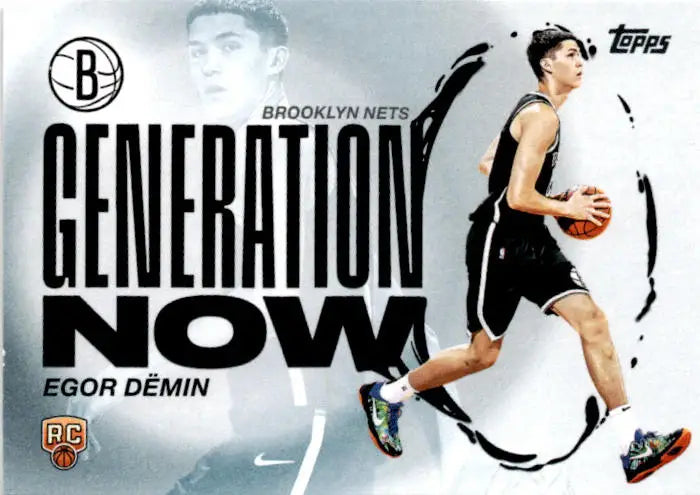 2025-26 Topps #GN-8 Egor Dëmin Generation Now - Basketball Card Single