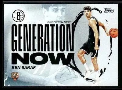 2025-26 Topps #GN-26 Ben Saraf Generation Now - Basketball Card Single