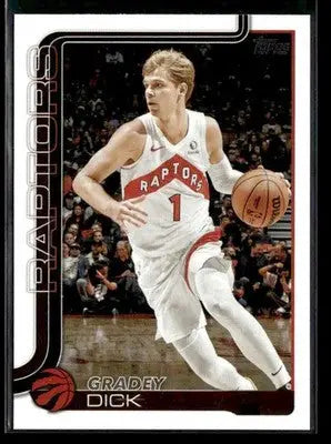 2025-26 Topps Gradey Dick #28 Toronto Raptors