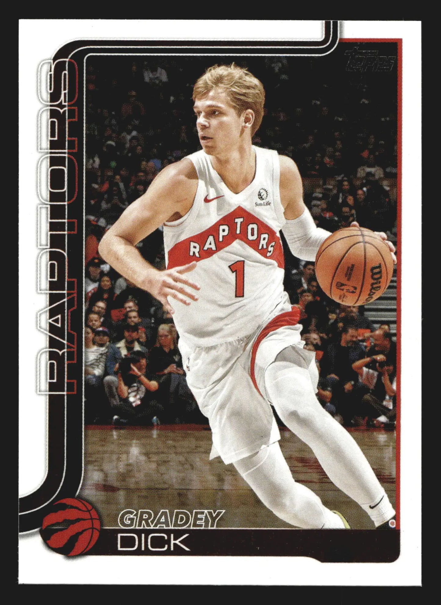 2025-26 Topps Gradey Dick #28 Toronto Raptors - Basketball Card Single