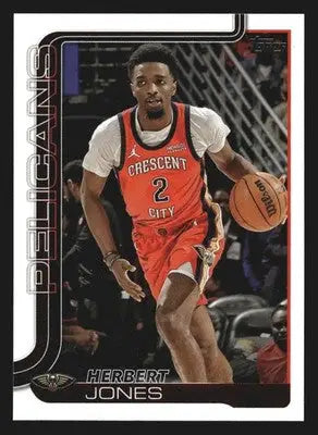 2025-26 Topps Herbert Jones #189 New Orleans Pelicans - Basketball Card Single