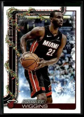 2025-26 Topps Holiday Andrew Wiggins #H62 Base Miami Heat