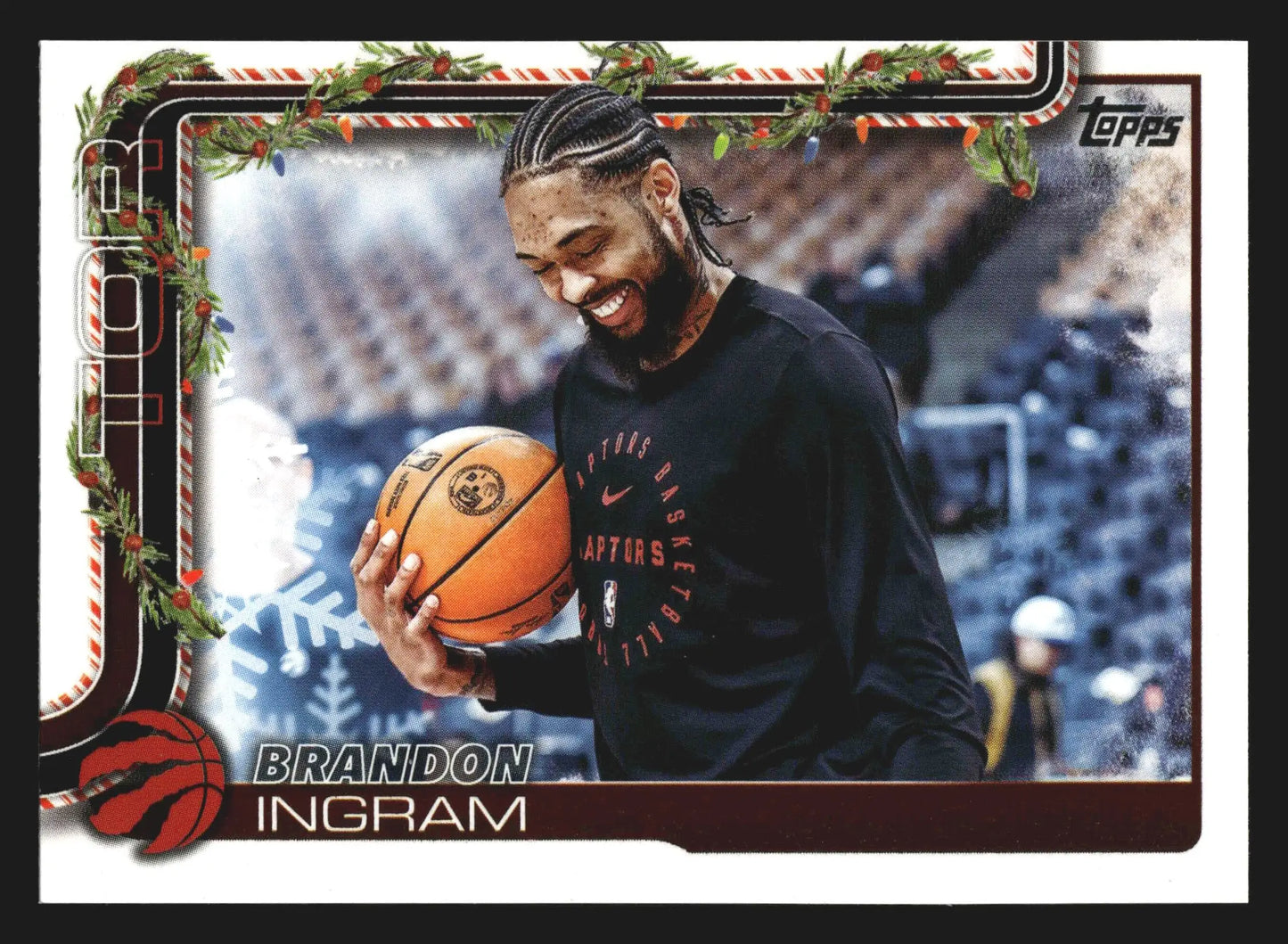 2025-26 Topps Holiday Brandon Ingram #H24 Toronto Raptors