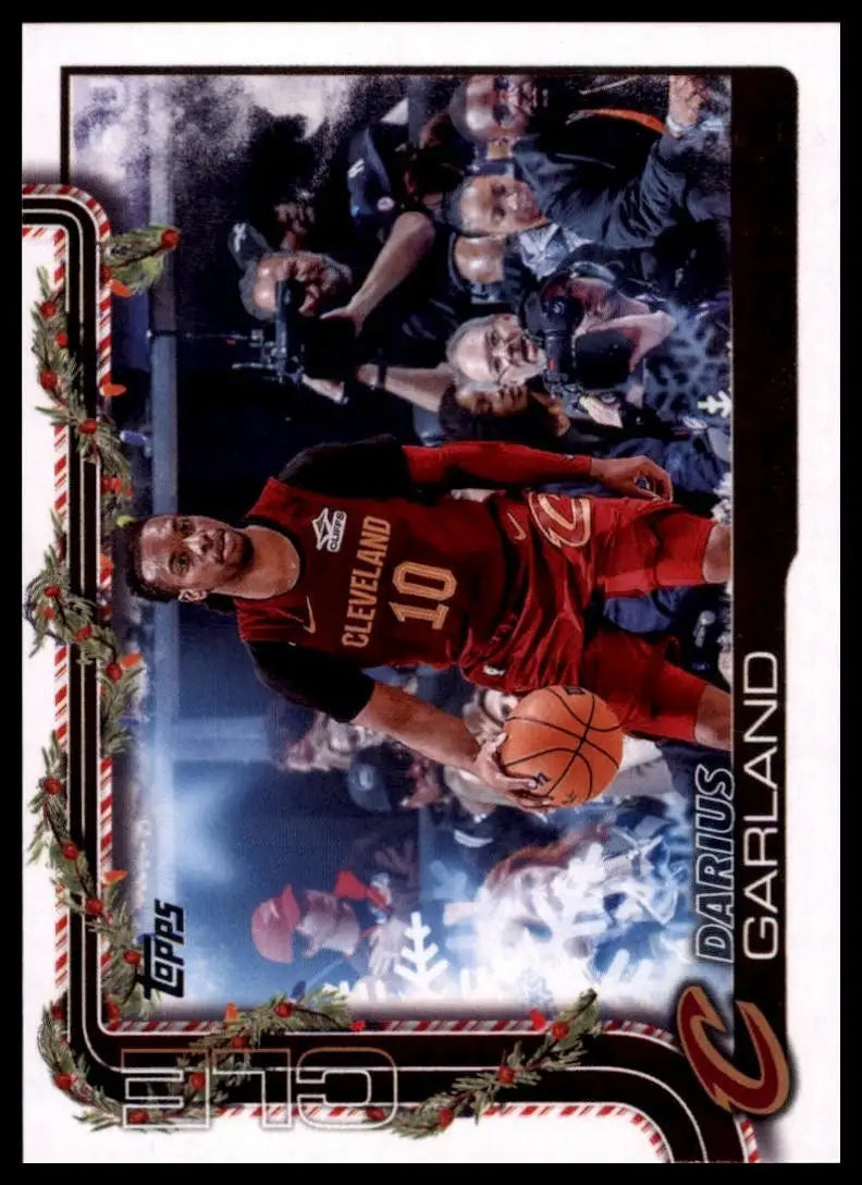 2025-26 Topps Holiday Darius Garland #H64 Cleveland Cavaliers Basketball Card - Basketball Card Single
