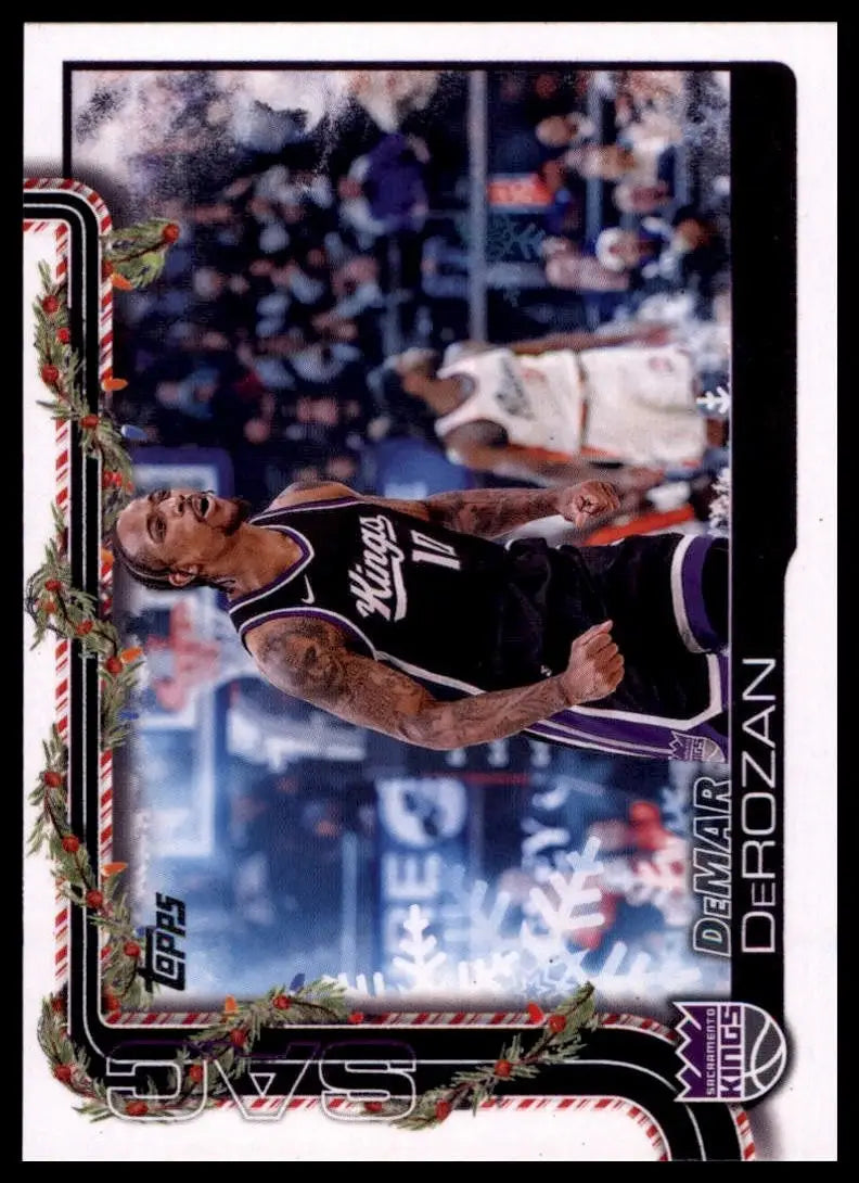 2025-26 Topps Holiday DeMar DeRozan #H129 Sacramento Kings Basketball Card NBA - Basketball Card Single