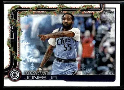 2025-26 Topps Holiday Derrick Jones Jr. #H117 Base Los Angeles Clippers - Basketball Card Single