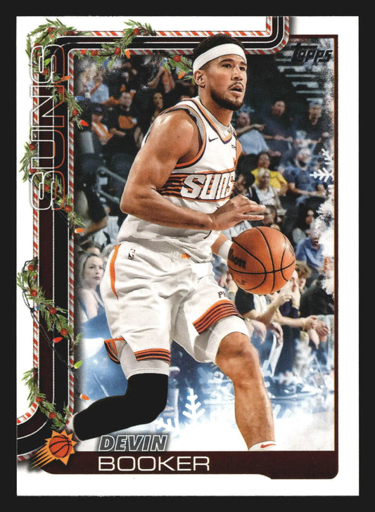 2025-26 Topps Holiday Devin Booker #H124 Phoenix Suns - Basketball Card Single