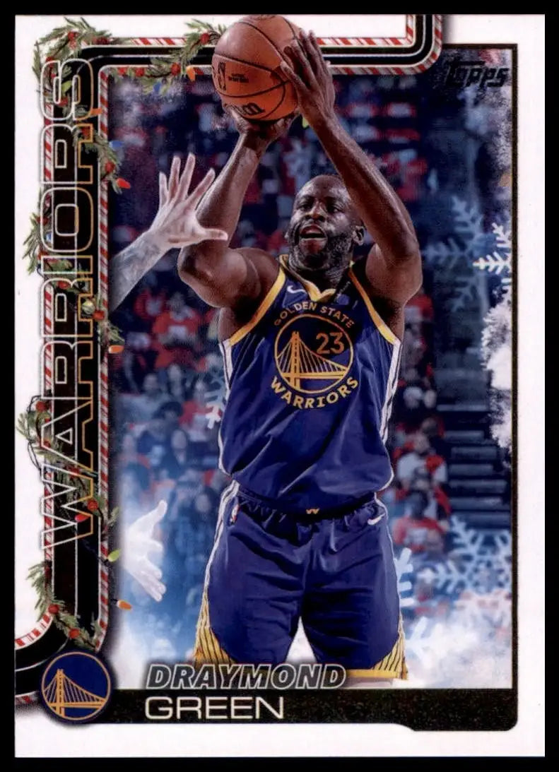 2025-26 Topps Holiday Draymond Green #H108 Golden State Warriors Basketball Card - Basketball Card Single