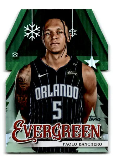 2025-26 Topps Holiday Evergreen #EV-PB Paolo Banchero NM-MT Magic ID:80372 - Basketball Card Single