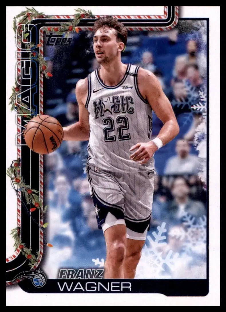 2025-26 Topps Holiday Franz Wagner #H69 Orlando Magic Basketball Card NBA Sports - Basketball Card Single