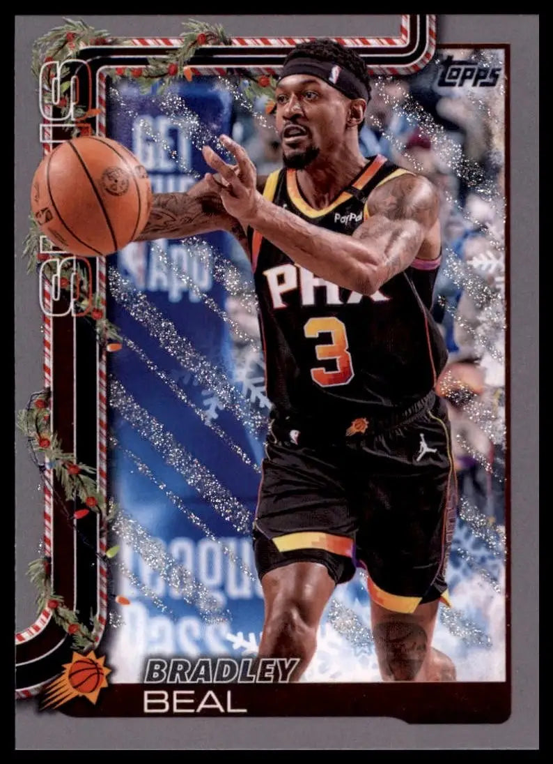 2025-26 Topps Holiday Glitter Bradley Beal #H126 Phoenix Suns Basketball Card - Basketball Card Single