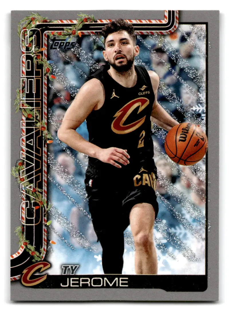 2025-26 Topps Holiday Glitter Holiday #H66 Ty Jerome NM-MT Cavaliers ID:80858 - Basketball Card Single