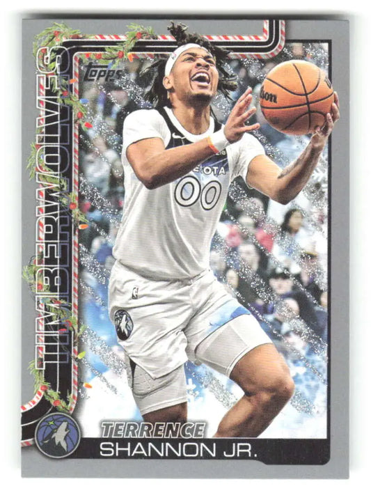 2025-26 Topps Holiday Glitter Holiday #H88 Terrence Shannon Jr. NM-MT T ID:80862 - Basketball Card Single