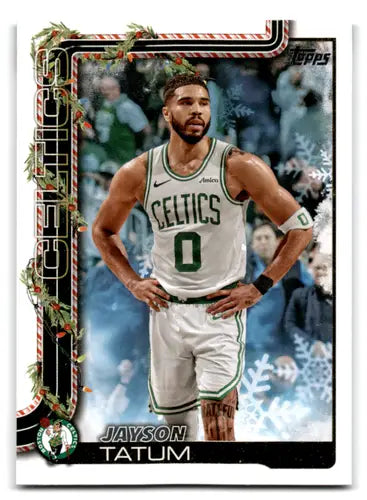 2025-26 Topps Holiday #H1 Jayson Tatum NM-MT Celtics ID:80381 - Basketball Card Single