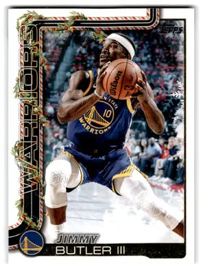 2025-26 Topps Holiday #H107 Jimmy Butler III NM-MT Warriors ID:80359 - Basketball Card Single