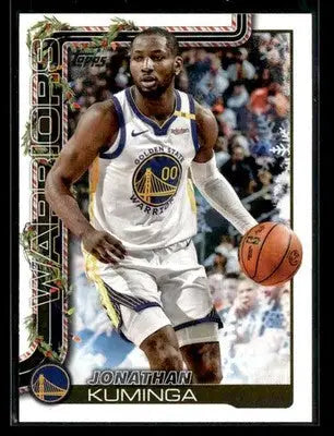 2025-26 Topps Holiday #H109 Jonathan Kuminga - Basketball Card Single