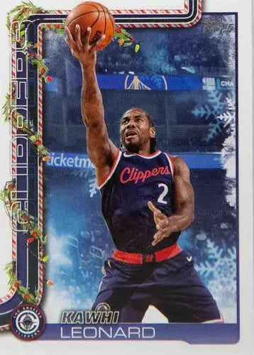 2025-26 Topps Holiday #H112 Kawhi Leonard NM-MT Clippers ID:80962 - Basketball Card Single