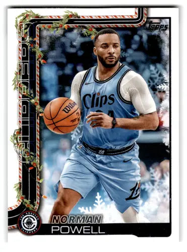 2025-26 Topps Holiday #H114 Norman Powell NM-MT Clippers ID:80360 - Basketball Card Single