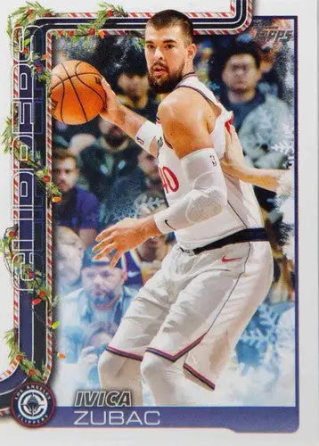 2025-26 Topps Holiday #H115 Ivica Zubac NM-MT Clippers ID:80964 - Basketball Card Single