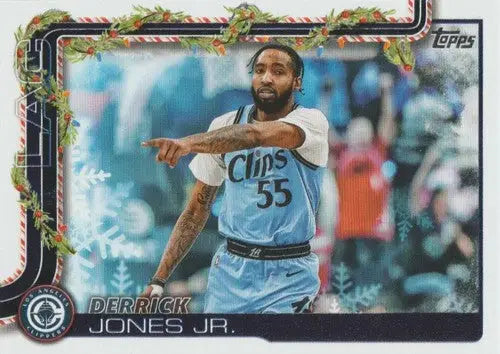 2025-26 Topps Holiday #H117 Derrick Jones Jr. NM-MT Clippers ID:80966 - Basketball Card Single
