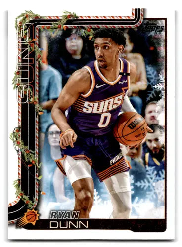 2025-26 Topps Holiday #H127 Ryan Dunn NM-MT Suns ID:79951 - Basketball Card Single