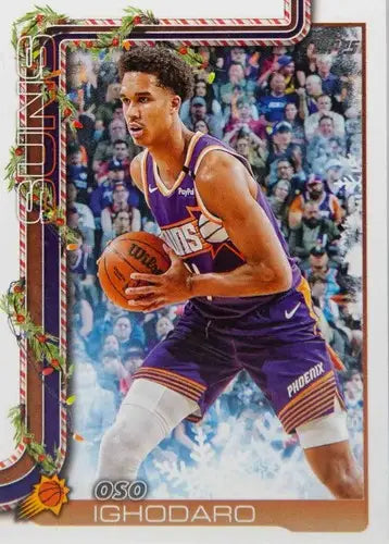 2025-26 Topps Holiday #H128 Oso Ighodaro NM-MT Suns ID:80973 - Basketball Card Single