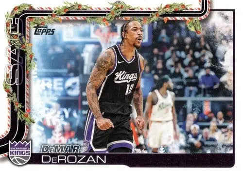 2025-26 Topps Holiday #H129 DeMar DeRozan NM-MT Sac Kings ID:80974 - Basketball Card Single