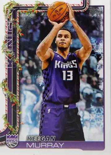 2025-26 Topps Holiday #H133 Keegan Murray NM-MT Sac Kings ID:80976 - Basketball Card Single