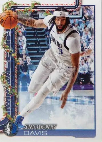 2025-26 Topps Holiday #H136 Anthony Davis NM-MT Mavericks ID:80978 - Basketball Card Single