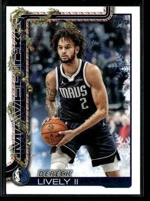 2025-26 Topps Holiday #H139 Dereck Lively II - Basketball Card Single